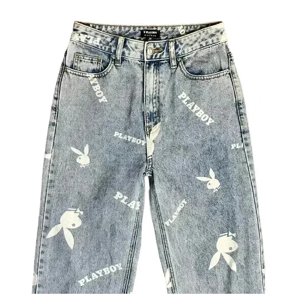 Playboy By PacSun Medium '90s Boyfriend Jeans Size 25 - Picture 5 of 11